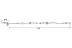 BOSCH 0265007790 — Senzor ABS