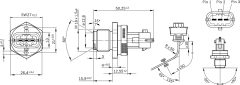 BOSCH 0281002907 — Senzor presiune combustibil