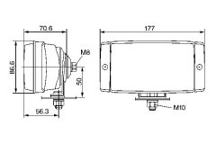 BOSCH 0306407101 — Фара дальнего света