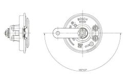 BOSCH 0320043017 — Claxon