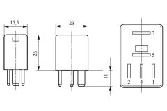 BOSCH 0332207402 — Реле рабочего тока