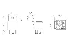 BOSCH 0332019453 — Releu curent de lucru