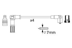 BOSCH 0356912845 — Set fișe bujii