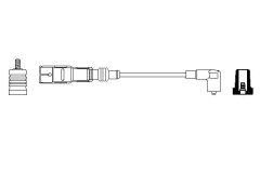 BOSCH 0356912887 — Высоковольтный провод зажигания
