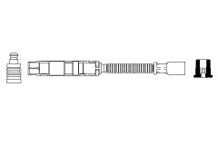 BOSCH 0356912954 — Высоковольтный провод зажигания