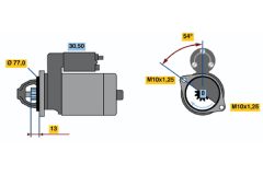 BOSCH 0986020391 — Electromotor