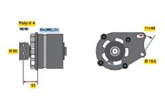 BOSCH 0986038621 — Генератор