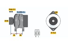 BOSCH 0986042951 — Генератор