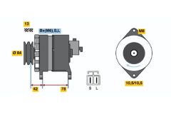 BOSCH 0986046421 — Генератор