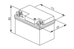 BOSCH 0986122604 — Baterie de pornire
