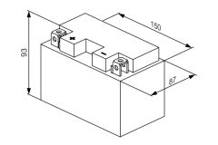 BOSCH 0986122610 — Baterie de pornire