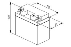 BOSCH 0986122618 — Baterie de pornire