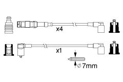 BOSCH 0986356333 — Комплект высоковольтных проводов