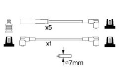 BOSCH 0986356753 — Set fișe bujii