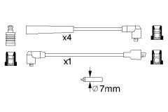 BOSCH 0986356759 — Комплект высоковольтных проводов