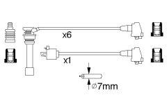 BOSCH 0986356925 — Комплект высоковольтных проводов