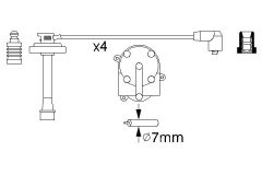 BOSCH 0986356949 — Комплект высоковольтных проводов