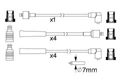 BOSCH 0986357104 — Комплект высоковольтных проводов
