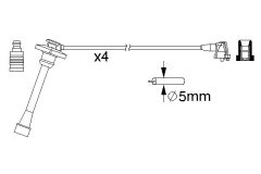 BOSCH 0986357176 — Set fișe bujii