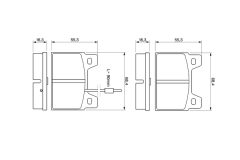 BOSCH 0986462532 — Колодки тормозные дисковые