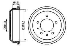 BOSCH 0986477093 — Тормозной барабан