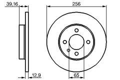 BOSCH 0986478329 — Disc de frână
