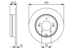 BOSCH 0986479T49 — Disc de frână