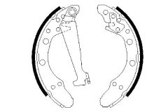 BOSCH 0986487270 — Колодки тормозные
