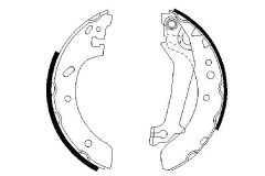 BOSCH 0986487561 — Колодки тормозные