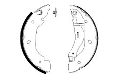 BOSCH 0986487660 — Колодки тормозные