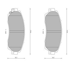 BOSCH 0986AB1591 — Колодки тормозные дисковые