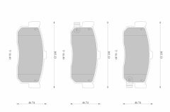 BOSCH 0986AB1713 — Колодки тормозные дисковые