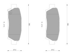BOSCH 0986AB2246 — Колодки тормозные дисковые