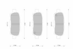 BOSCH 0986AB2515 — Plăcuțe de frână disc