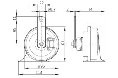 BOSCH 0986AH0501 — Звуковой сигнал