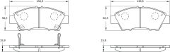 BOSCH 0986BB0125 — Колодки тормозные дисковые