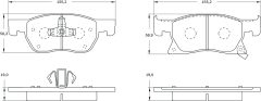 BOSCH 0986BB0134 — Колодки тормозные дисковые