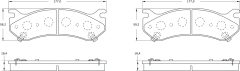 BOSCH 0986BB0546 — Plăcuțe de frână disc