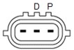 BOSCH 1986A00631 — Alternator