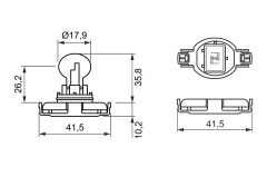 BOSCH 1987302267 — Лампочка поворотника