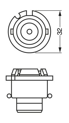 BOSCH 1987302904 — Лампочка дальнего света