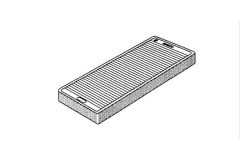 BOSCH 1987431314 — Filtru habitaclu