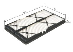 BOSCH 1987432044 — Салонный фильтр