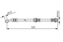 BOSCH 1987481099 — Furtun de frână