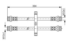 BOSCH 1987481118 — Тормозной шланг