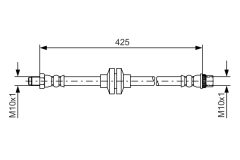 BOSCH 1987481567 — Furtun de frână