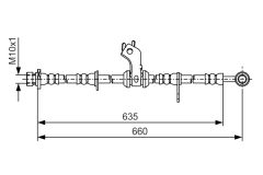 BOSCH 1987481A14 — Furtun de frână