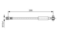 BOSCH 1987481A26 — Тормозной шланг
