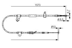BOSCH 1987482299 — Cablu frână de mână