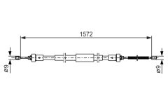 BOSCH 1987482384 — Cablu frână de mână